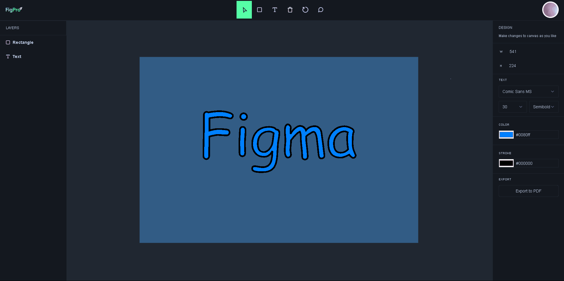 Next.js Figma Clone Application
